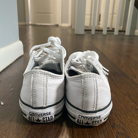 Converse Chuck Taylor All Star Lo Leather White - Picture 4 of 6